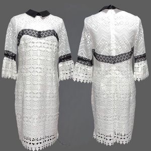 Nanette Lepore Gorgeous Crochet/Lace Dress!  Size 6 – NWT